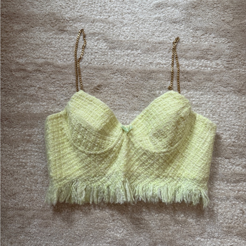 Alexander wang tweed top